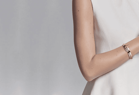 Arm with bracelet